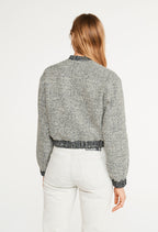 Claudie Pierlot - Bomber En Tweed Volley - Bicolore