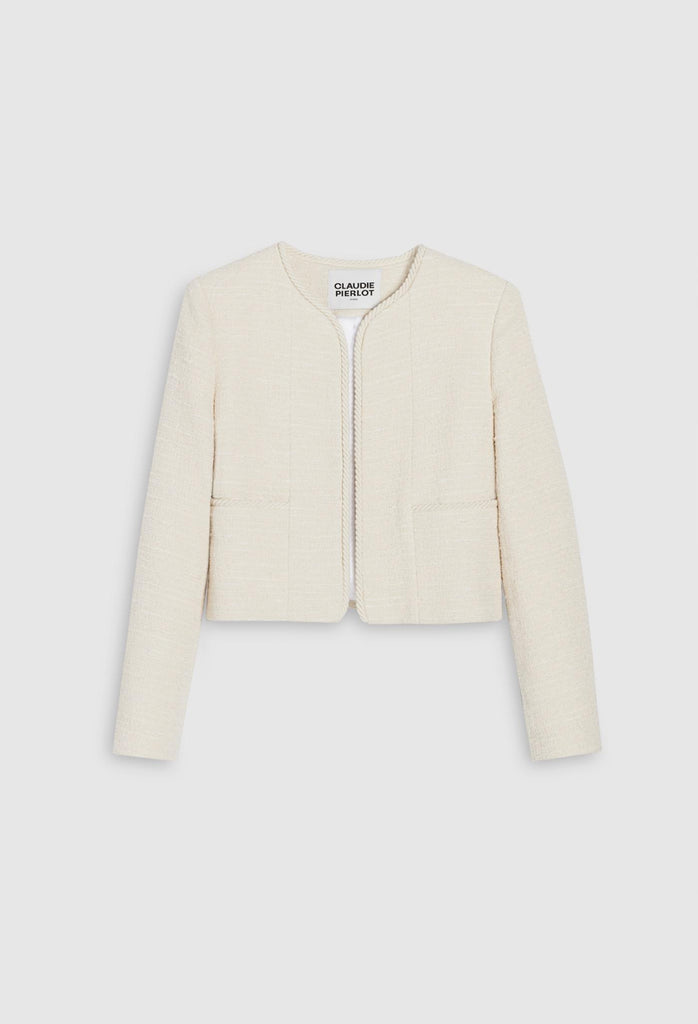 Claudie Pierlot - Veste Vondi - Écru