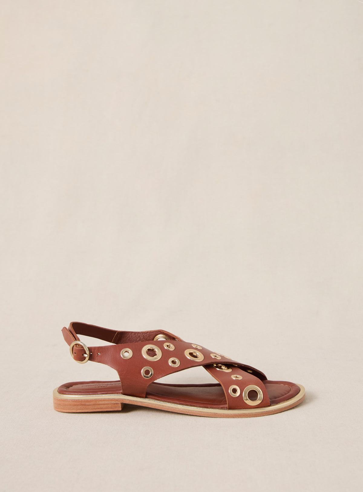 Sandales Coberts - Camel
