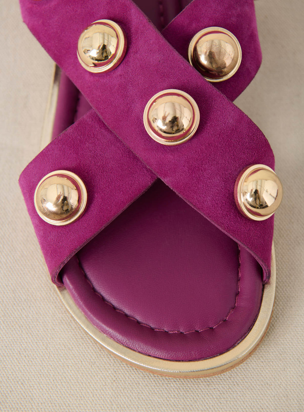 Sandales Coberts - Violet