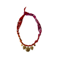 Collier One Love Multi Cœurs Orange/Cyclamen