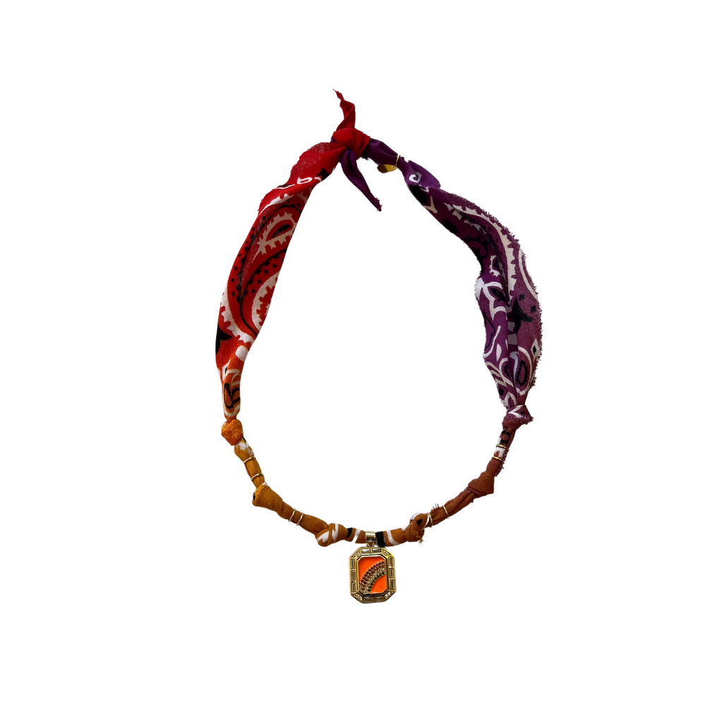 Collier Goodvibes Arc En Ciel Violet Rouge
