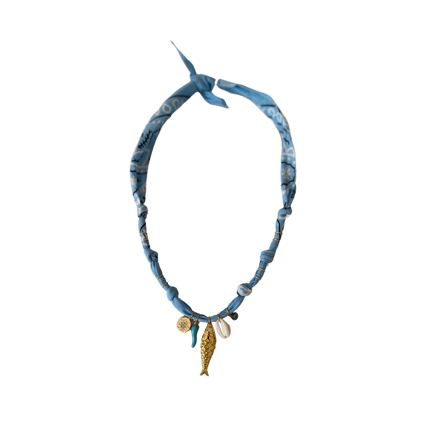 Collier Hydra Island Poisson Ciel