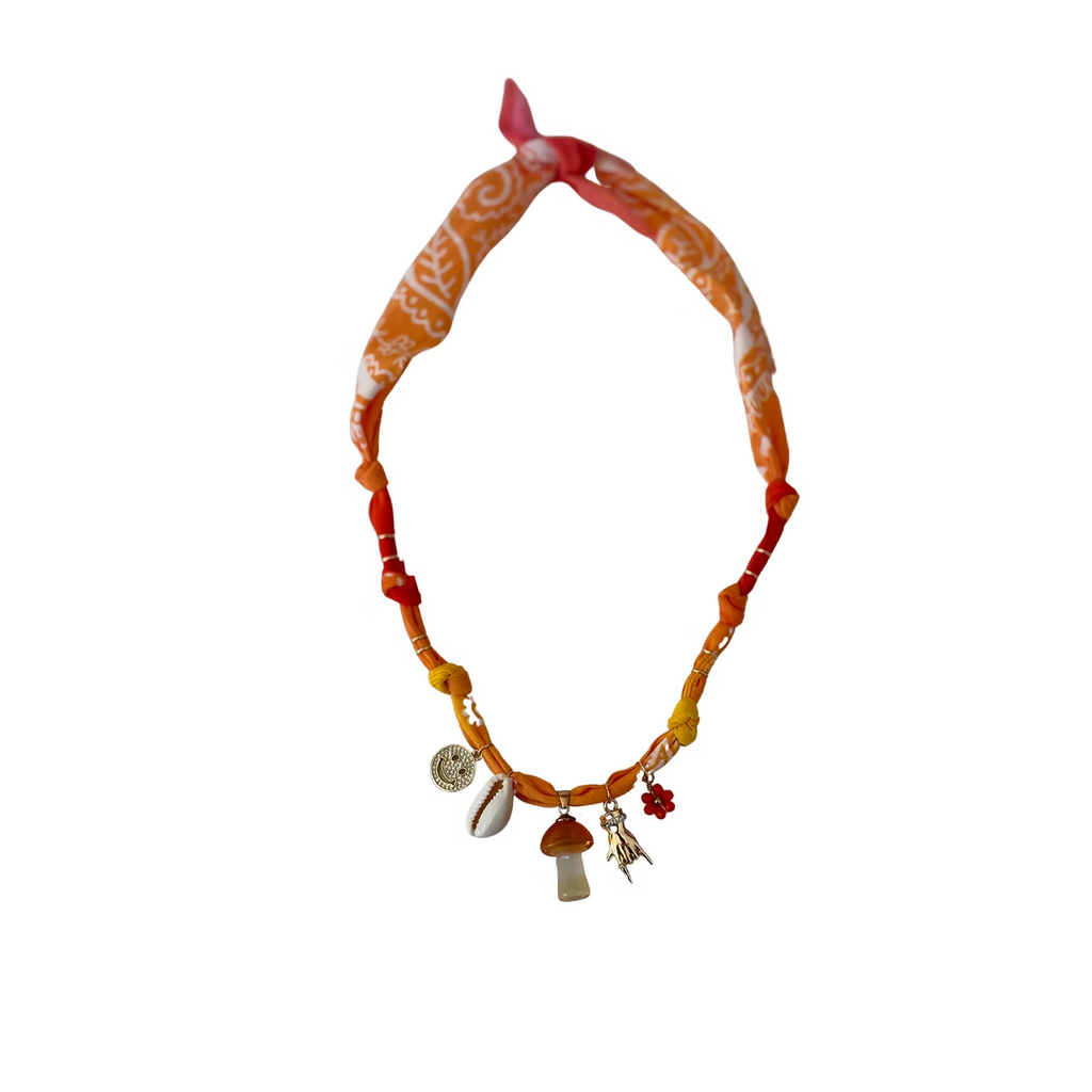 Collier Ibiza Sunrise Champi Verre