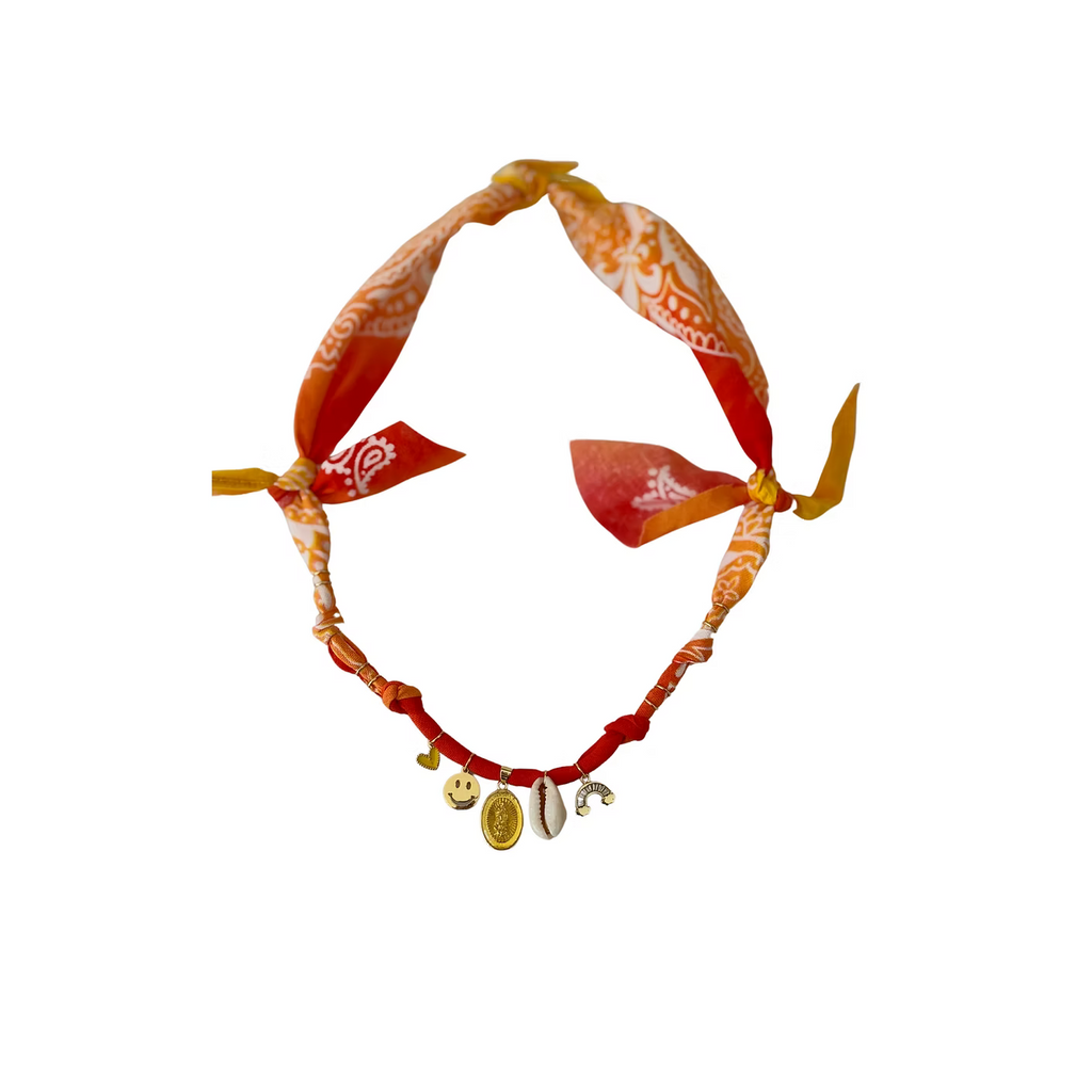 Collier Ibiza Sunrise Vierge Jaune
