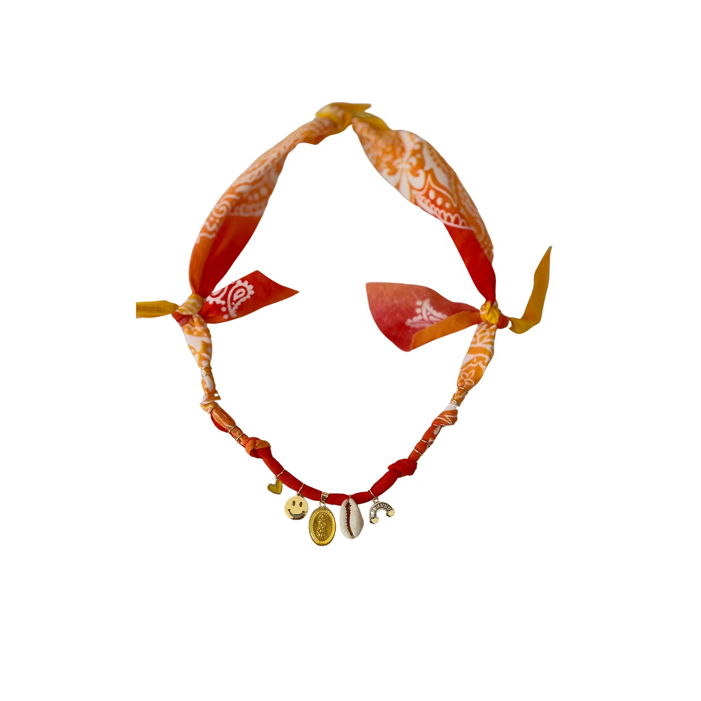 Collier Ibiza Sunrise Vierge Jaune