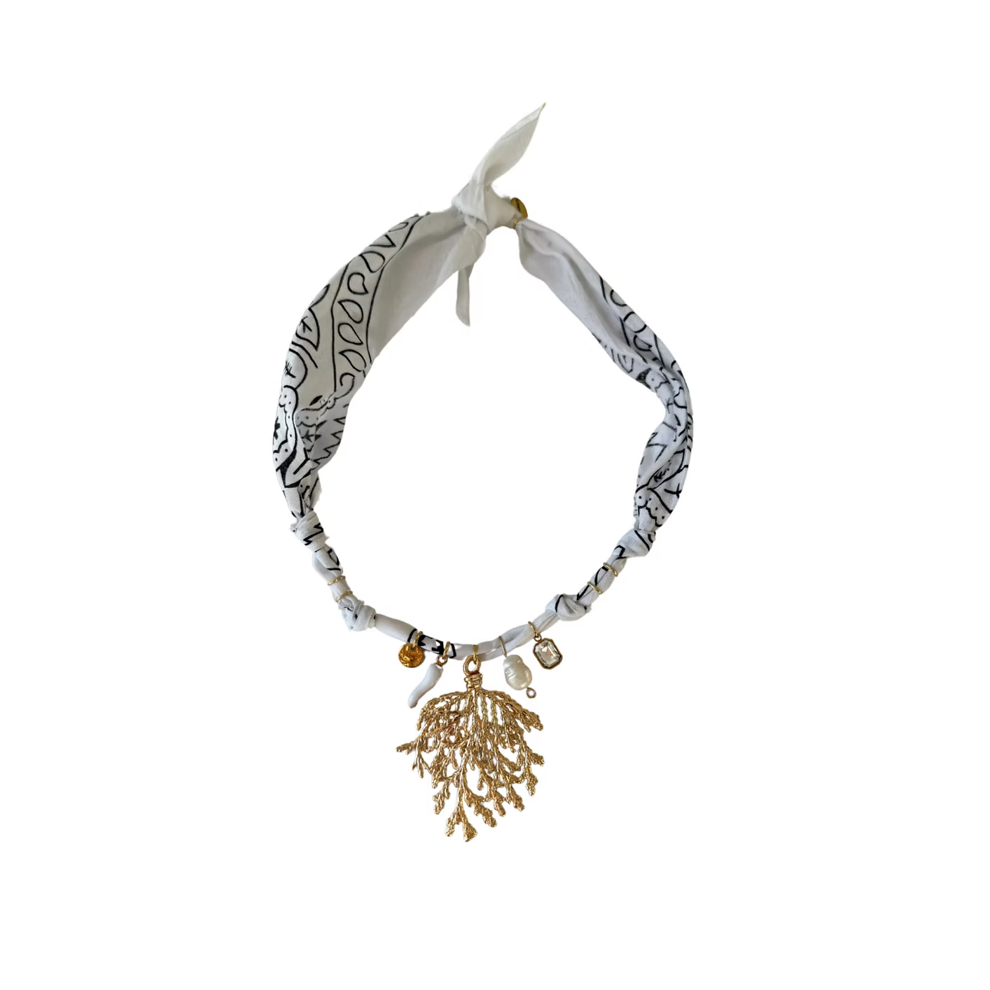 Collier Poetic Blush Feuille