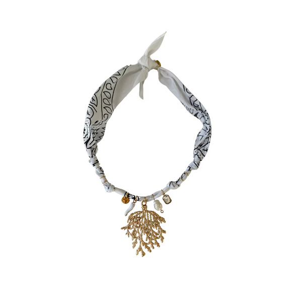 Collier Poetic Blush Feuille