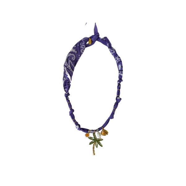 Collier Santa Giulia Palmier Stras