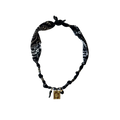 Collier Spiritus Tarot  Main Noir