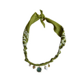 Collier Varanasi Medaille Olive