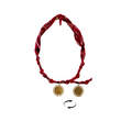 Collier Vegas Members Médaille Réversible Rouge