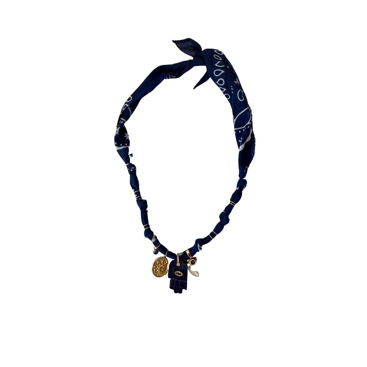 Collier « Antique » Main Lapis Outremer