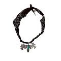 Collier « Apache »Trio D'Aigles Choco