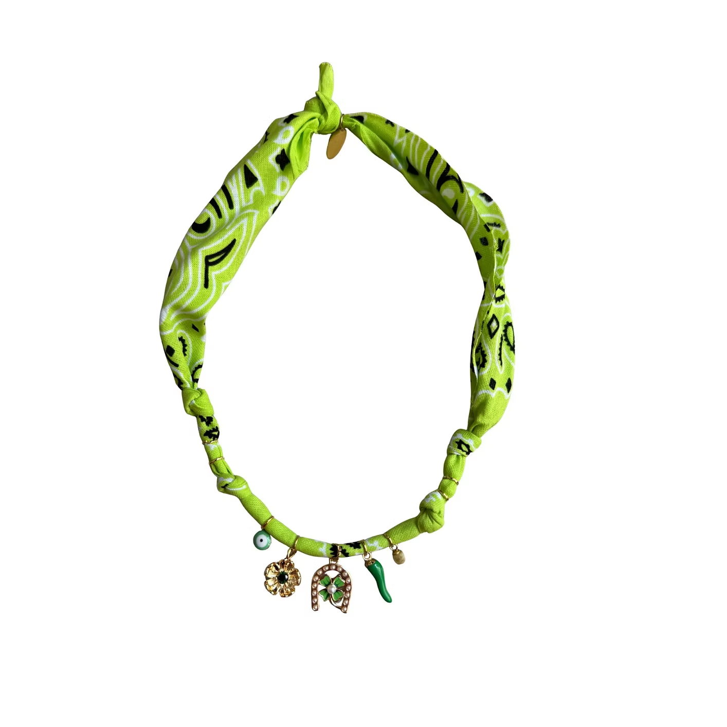 Collier « Varanasi » Fer À Cheval Anis