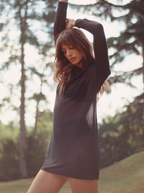 Robe Dark Stripes