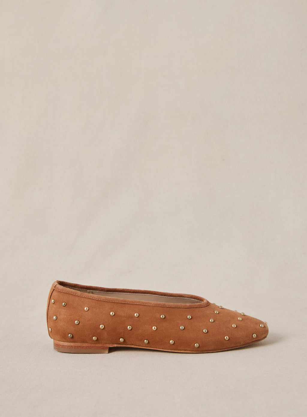 Ballerines Coralie - Cognac