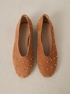 Ballerines Coralie - Cognac