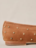 Ballerines Coralie - Cognac