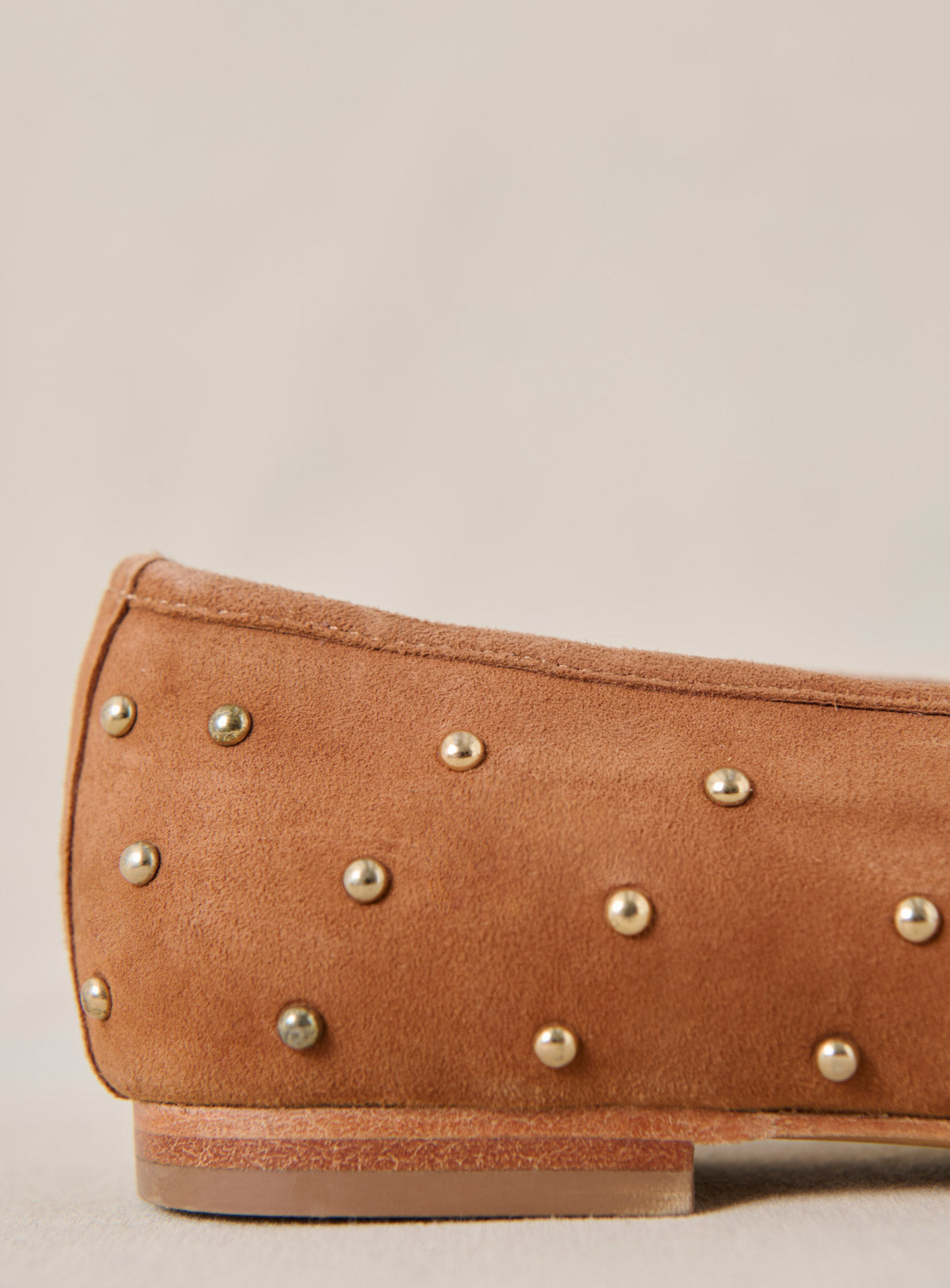 Ballerines Coralie - Cognac