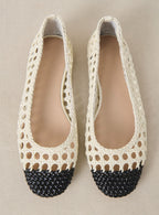Ballerines Coralie - Ecru