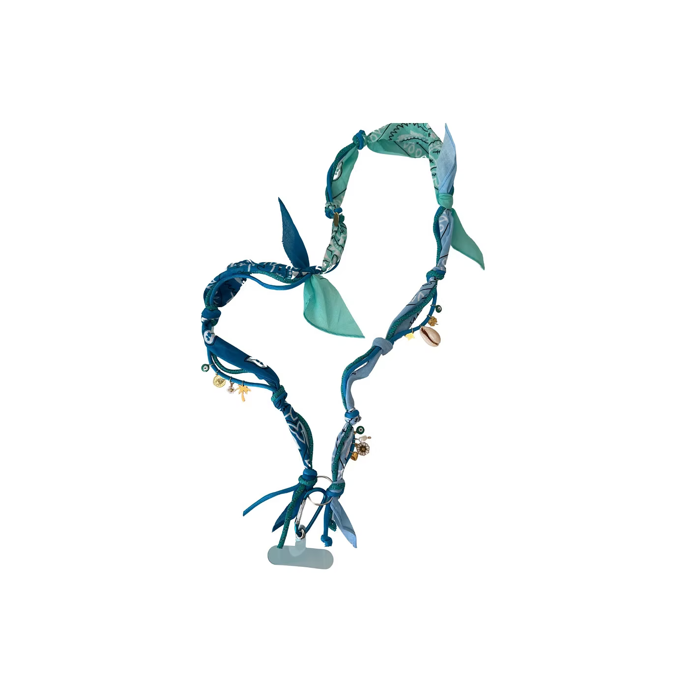 Cordon De Telephone Bleu/Aqua/Ciel