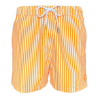 Short De Bain - Le Crémeux Orange Rayé