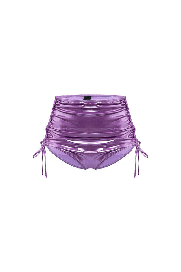 Culotte Taille Haute Fascinante Shine Lilas