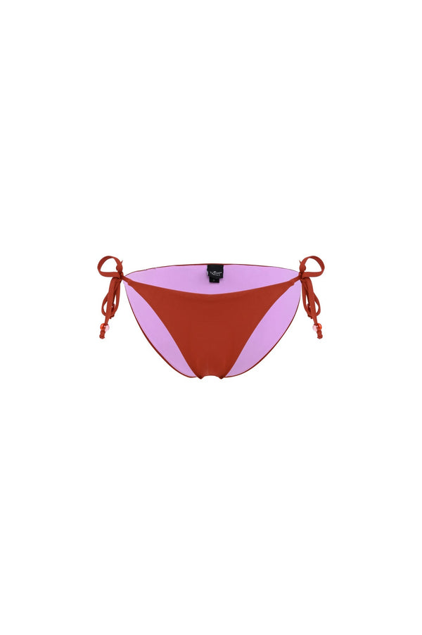 Culotte Attachante Perles Degrade Brun
