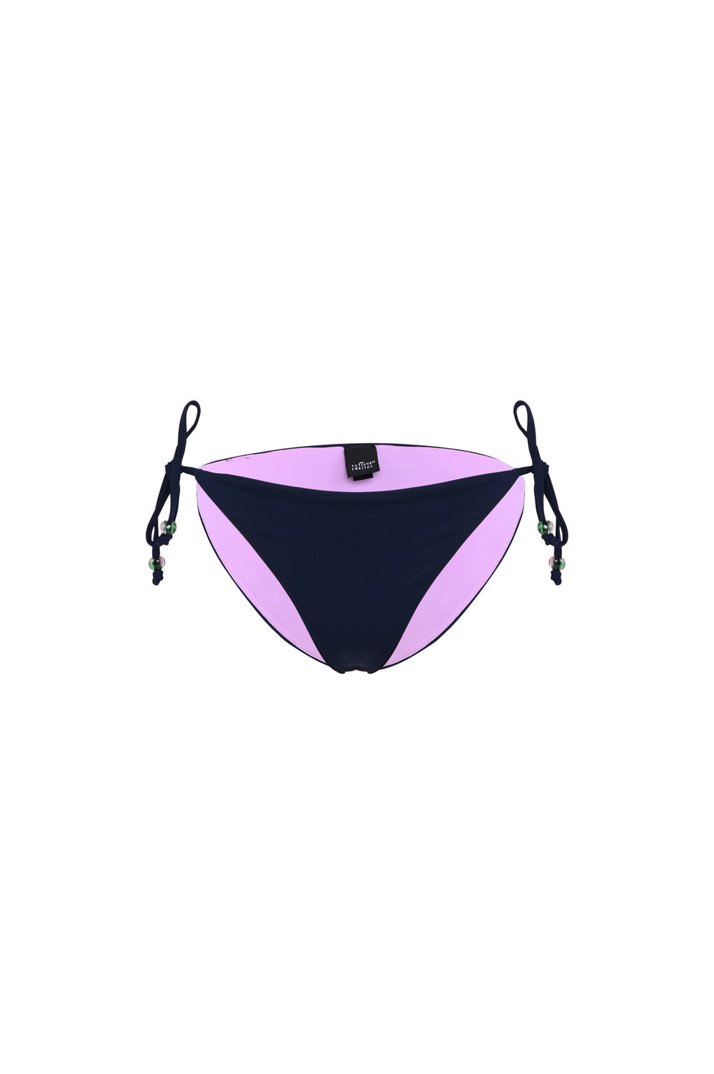 Culotte Attachante Perles Degrade Marine