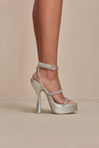 Sandales À Talons Elodie - Clear