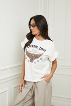 Tee Shirt Eagle - Blanc