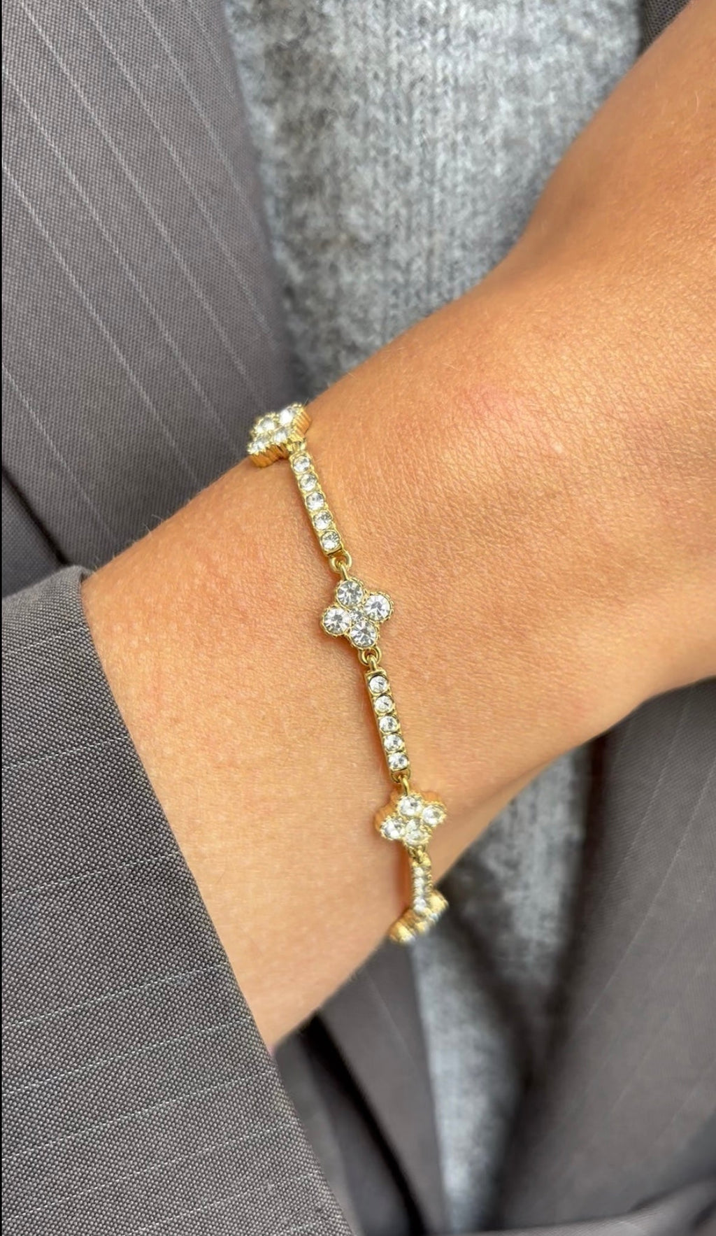 Bracelet Trefle Gems