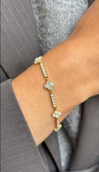 Bracelet Trefle Gems