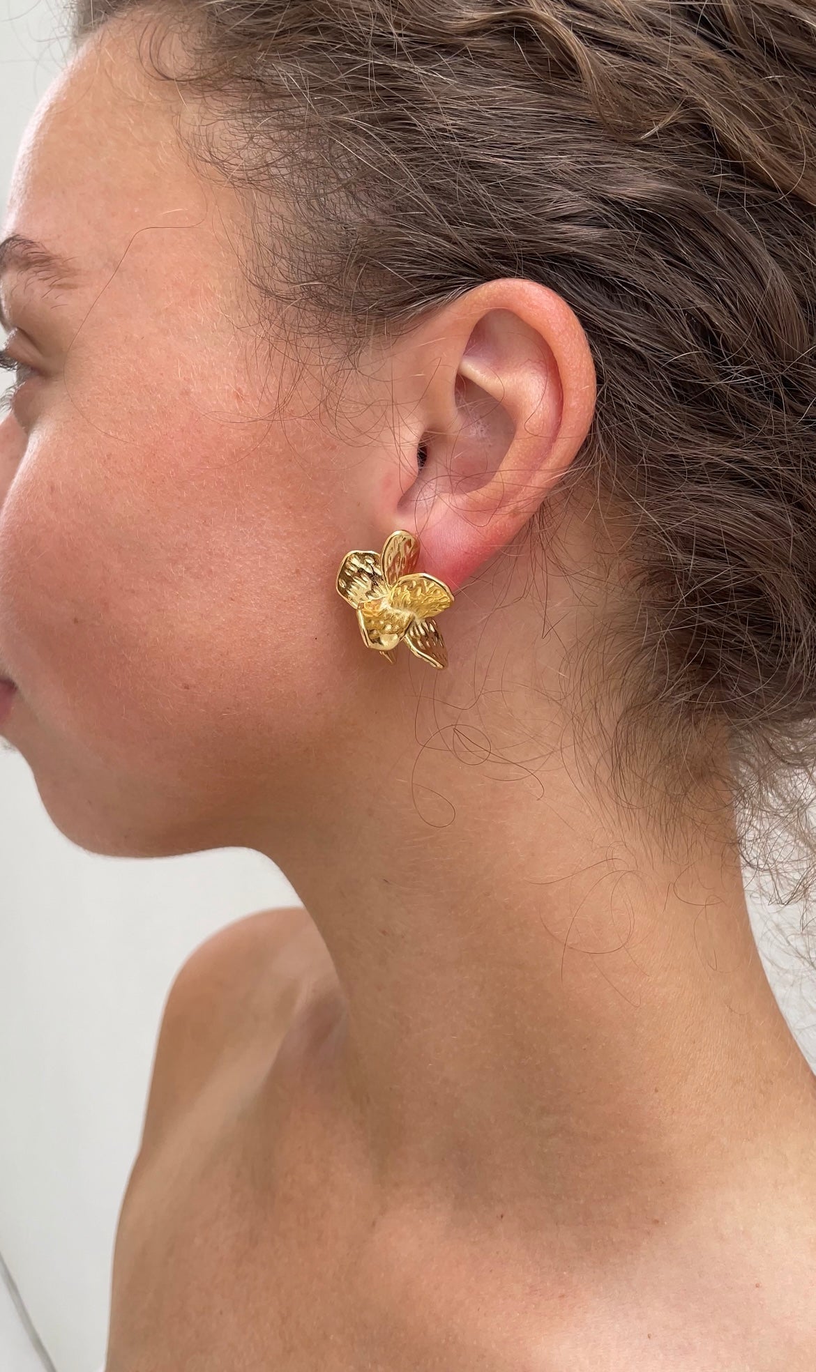 Boucles D'Oreilles Graphic Flower