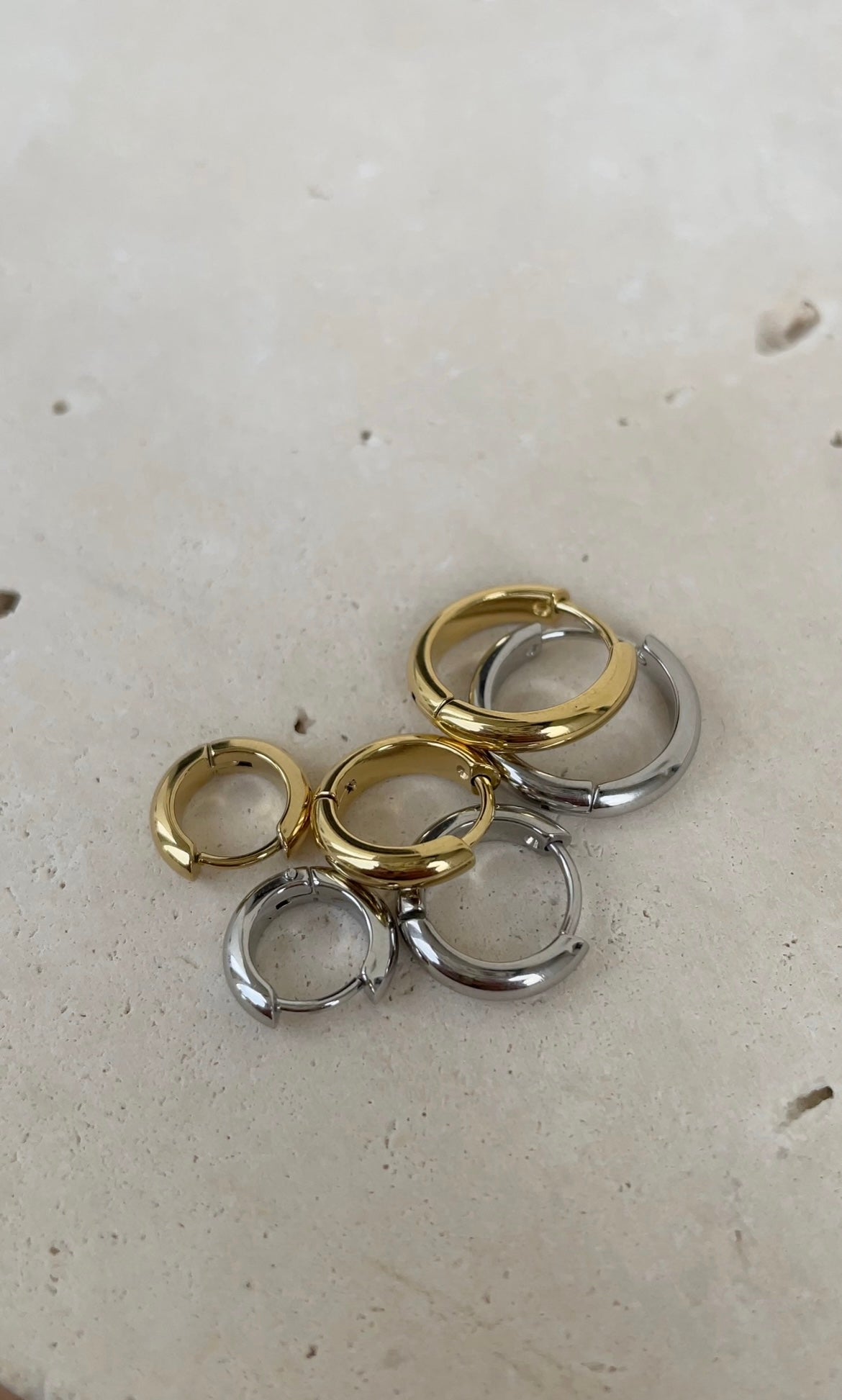 Boucles D'Oreilles Classic Hoops