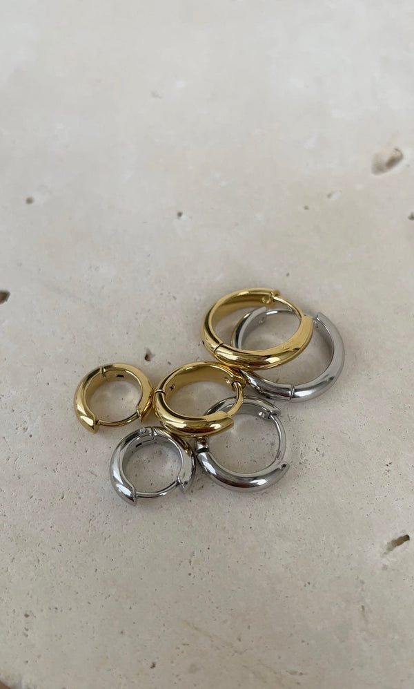 Boucles D'Oreilles Classic Hoops