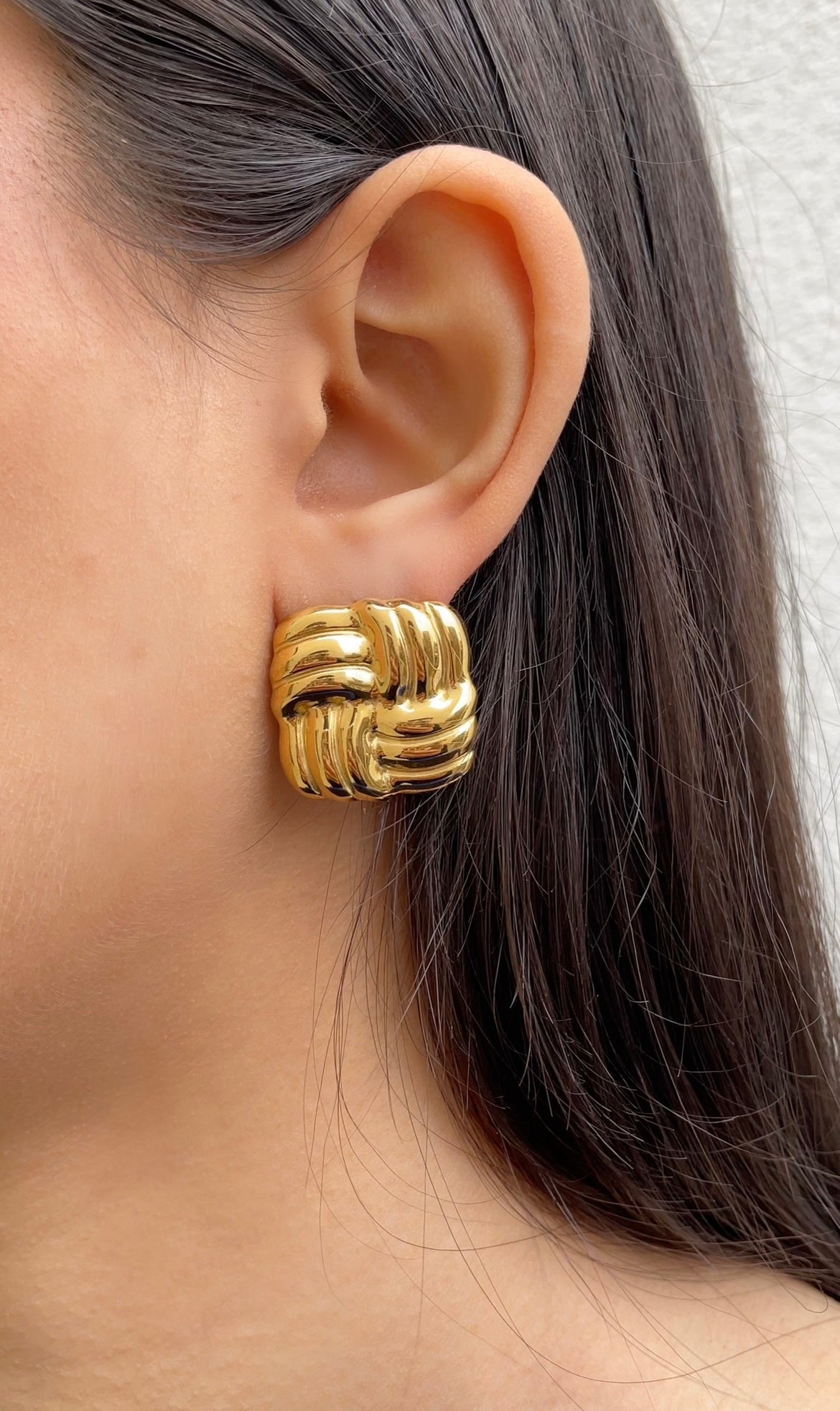 Boucles D'Oreilles Brioche
