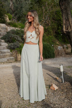 Robe Longue Valentine - Vert D’Eau