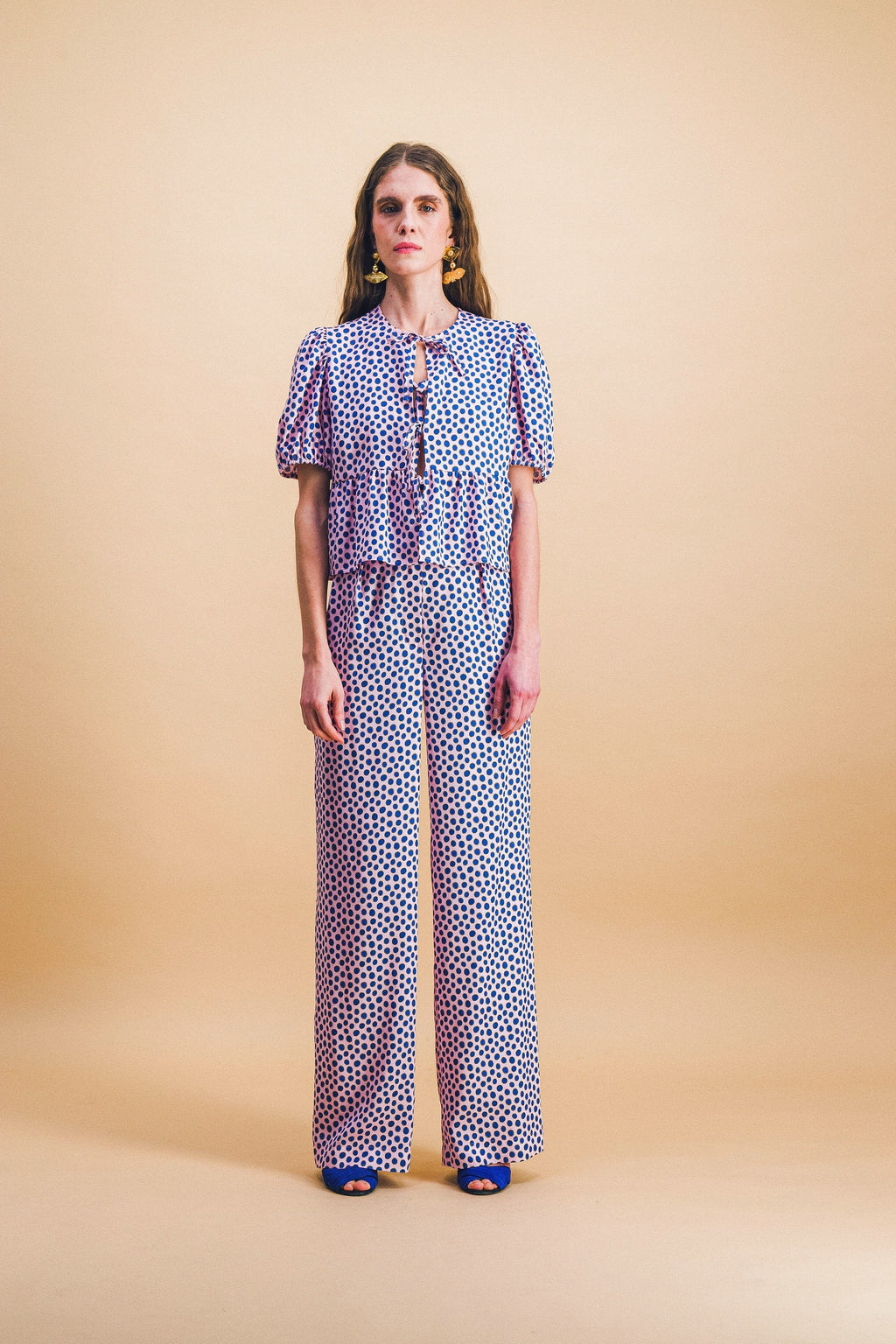 Pantalon Tilda Flower Drops