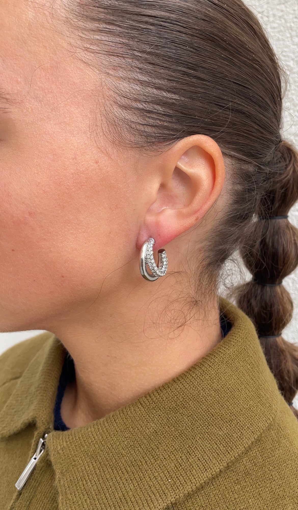 Boucles D'Oreilles Combined Gems