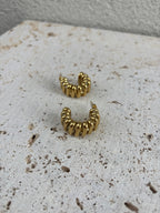 Boucles D'Oreilles Mini Wrinkled