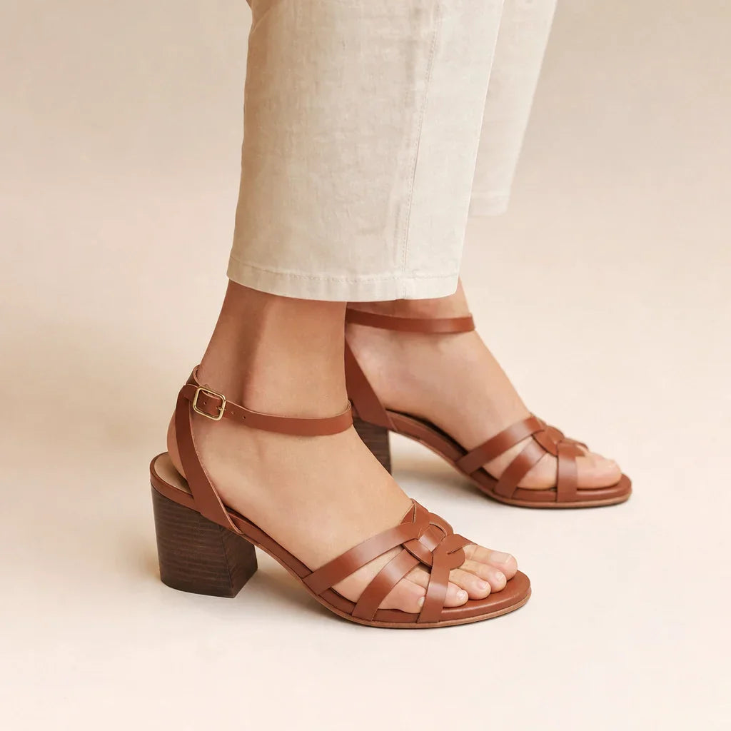 Sandales Faustine - Camel