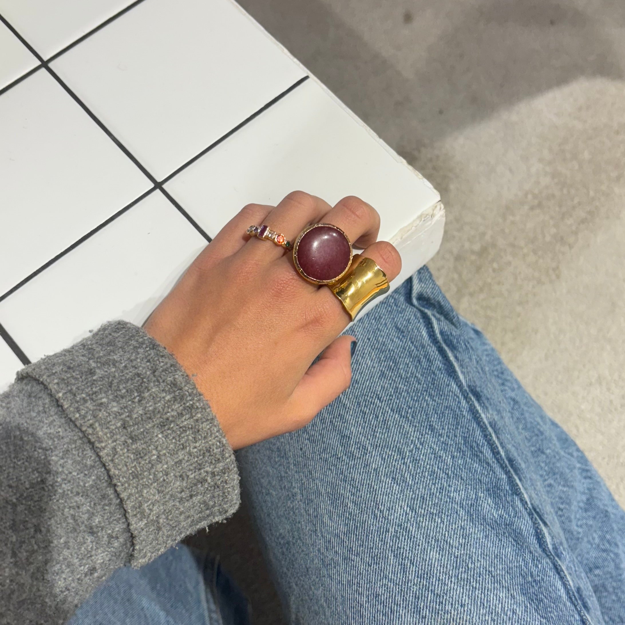 Bague Magenta