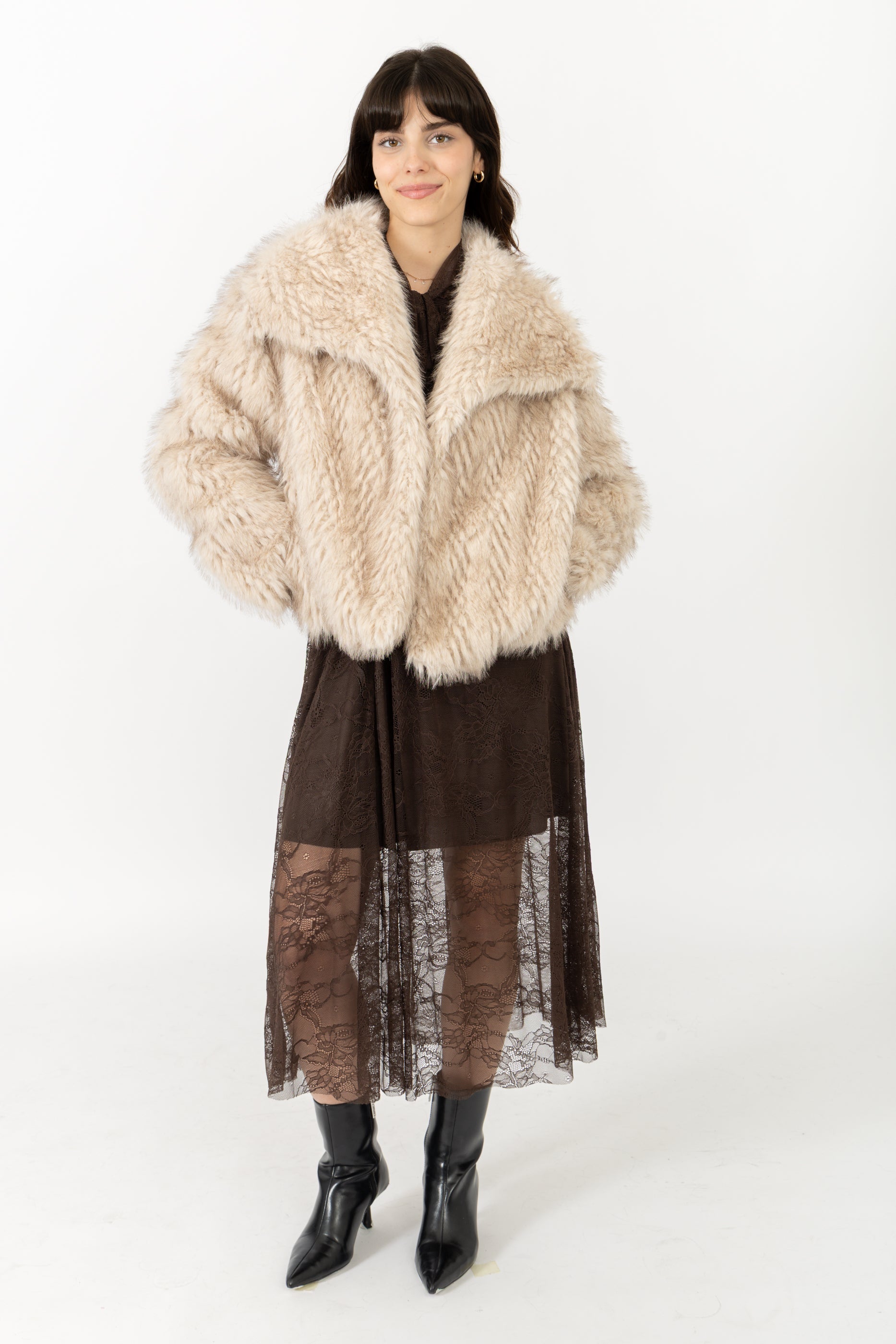 Fausse Fourrure - Beige