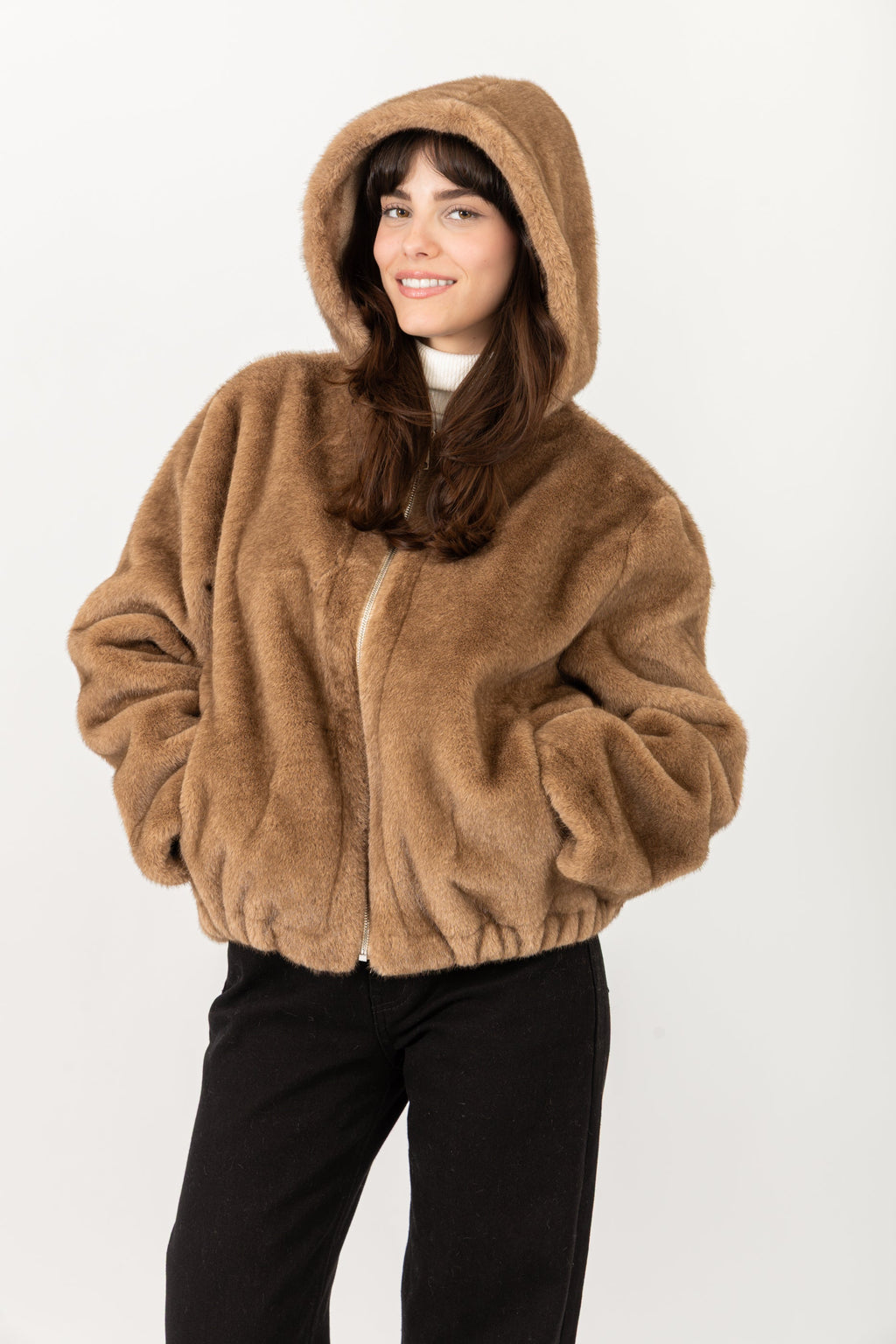 Fausse Fourrure - Taupe