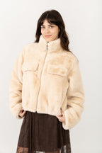 Fausse Fourrure - Beige