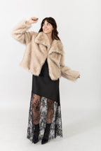 Fausse Fourrure - Beige