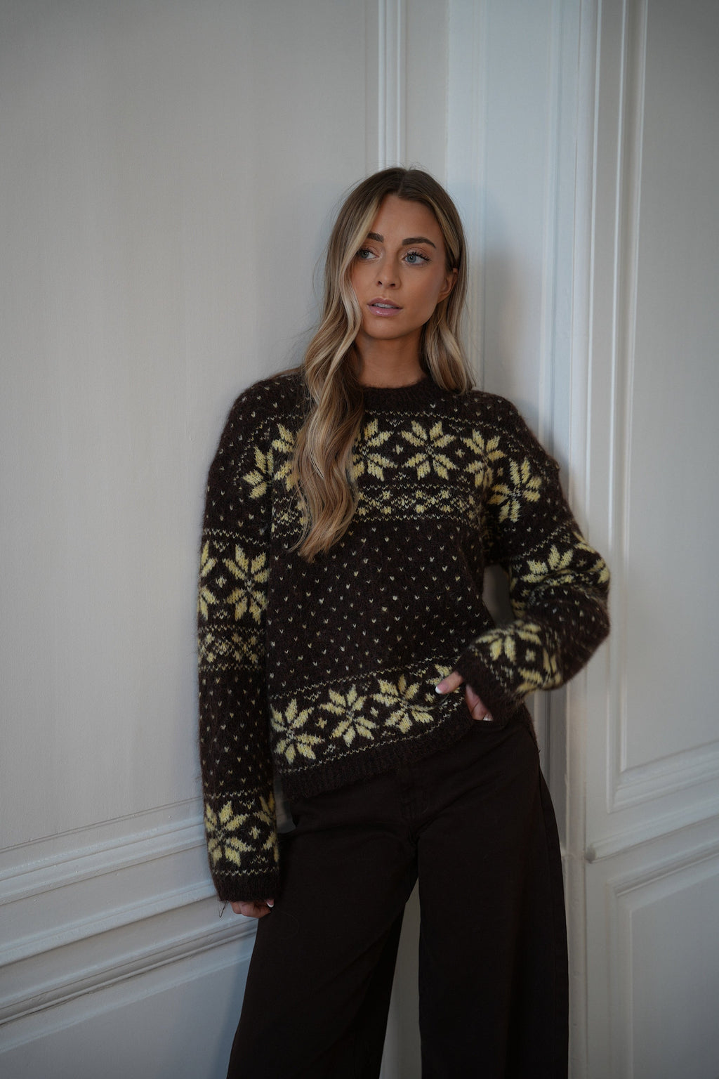 Pull Doux Teddy - Chocolat