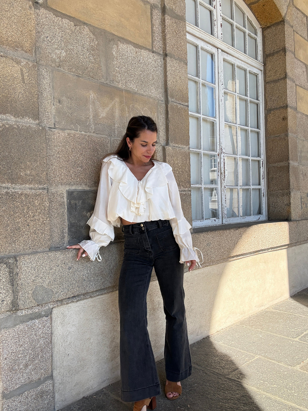 Blouse Iris Écru